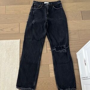 Abercrombie 90s Straight Ultra High Rise Jeans